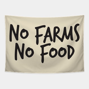 No Farms No Food Tapestry