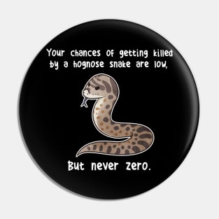 Hognose Snake Never Zero Pin