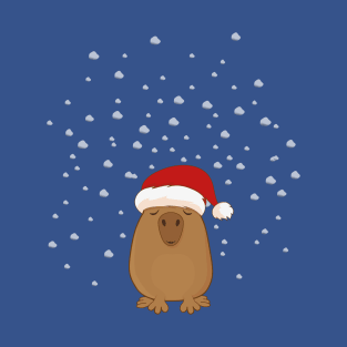 Capybara for Christmas T-Shirt