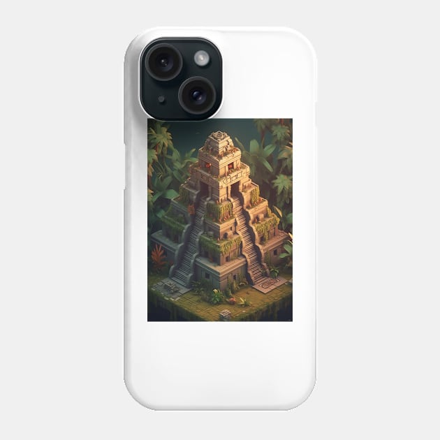 Latin America Temple Phone Case by johnsalonika84