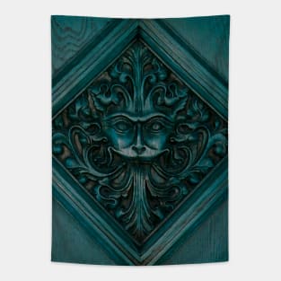 Green Man in the window Tapestry