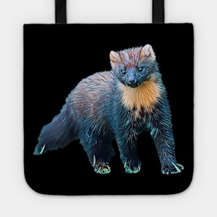 Marten - Woodland Themed Kids Room, Funny Gifts For Forester, Cute Anima Tote