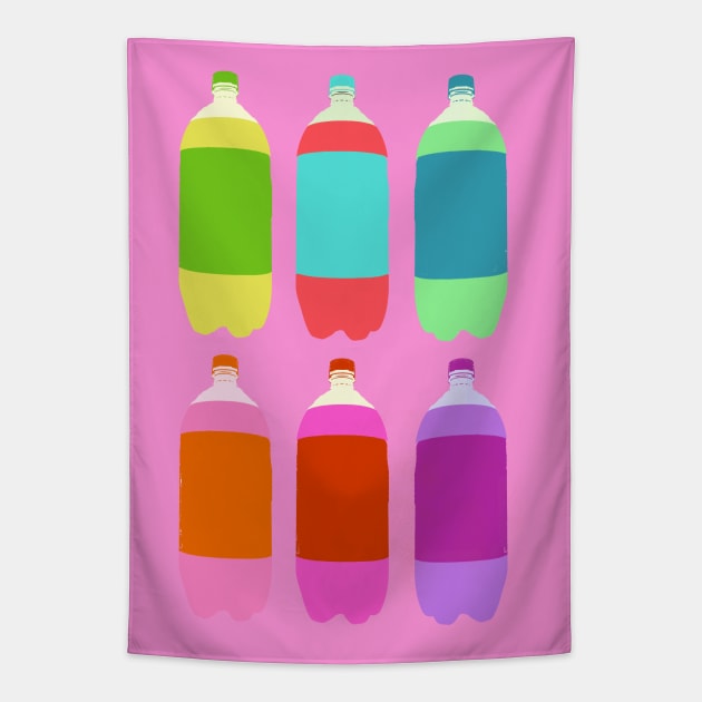 PSYCHEDELIC SODA Tapestry by Showdeer