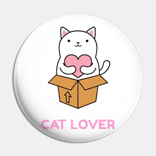 Cat Lover Pin