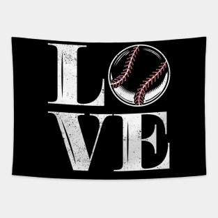 Baseball love Lovers Tapestry