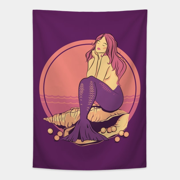 Mermaid Tapestry by lents