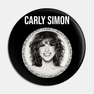 Carly Simon Pin