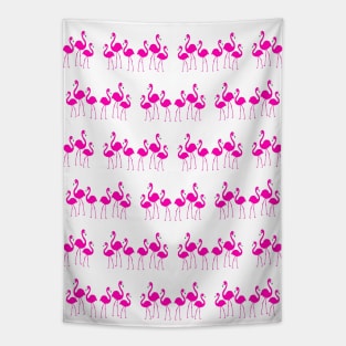 Flamingo Lovers,  Pink Flamingo Tapestry