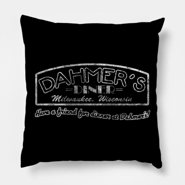 Dahmer's Diner Pillow by KillersAndMadmen