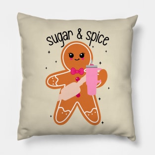 Bougie Gingerbread Sugar And Spice Christmas Pillow