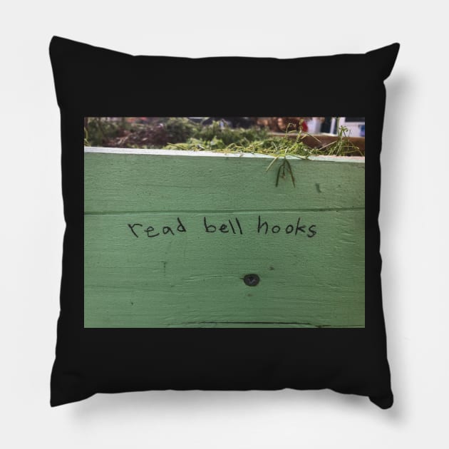 read bell hooks Pillow by hannahehansen