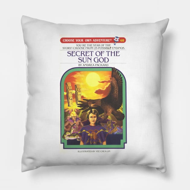 Secreat of the sun Pillow by Oskyposters