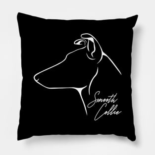 Proud Smooth Collie profile dog lover Pillow