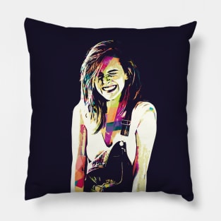 Emma Watson Pop Art Pillow