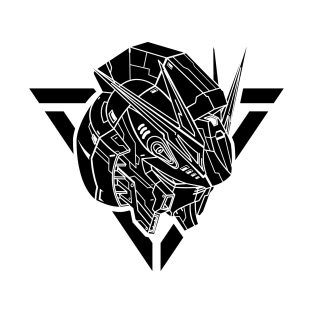 Gundam NU RX93 Black T-Shirt