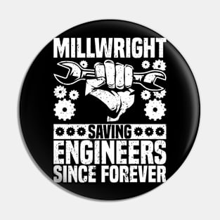 Millwright Engineer Pin