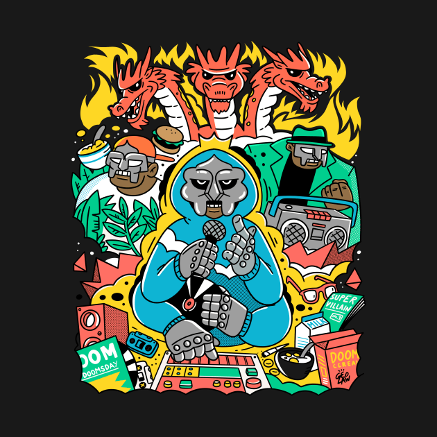 MF DOOM & FRIENDS by geolaw