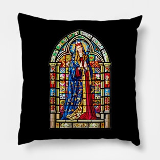 Bologna Stained Glass Church Window Pillow