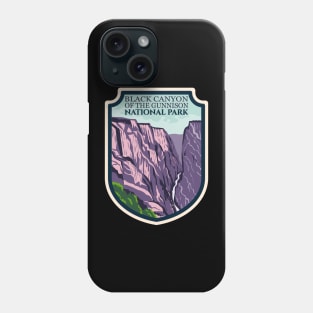 Black Canyon of the Gunnison National Park Emblem Phone Case