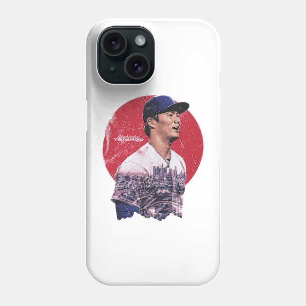 Yoshinobu Yamamoto Los Angeles D Portrait Phone Case by lavonneroberson