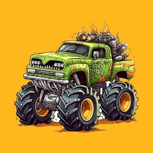 Halloween Monster Truck T-Shirt