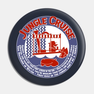 Jungle Cruise (red and blue) Pin