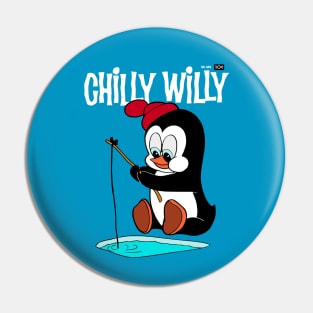 CHILLY WILLY FISHING Pin