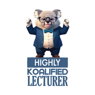 Just a Highly Koalified Lecturer Koala T-Shirt