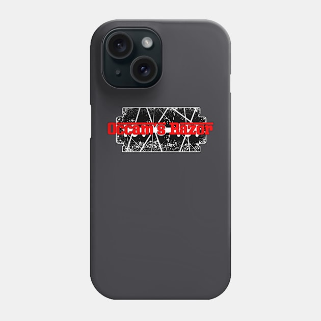 Occam's Razor 2 Phone Case by Comixdesign