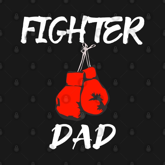 Boxing Fighter Dad by coloringiship