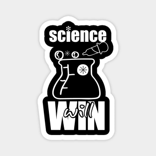 Science Will Win Magnet