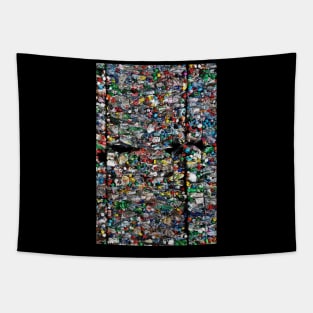 Reduce, Recycle, Reuse - Plastic. Tapestry