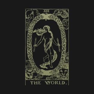 Golden Tarot - The World T-Shirt
