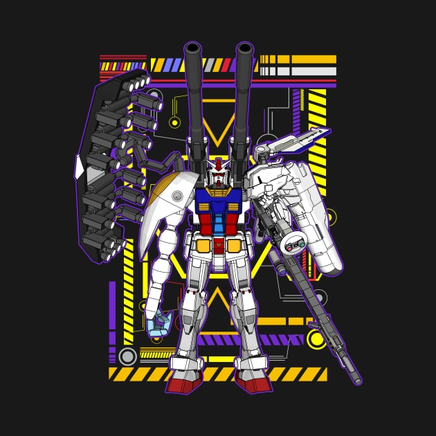 RX-78 Gundam by gblackid