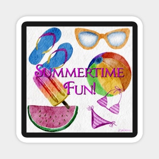 Summertime Fun Magnet