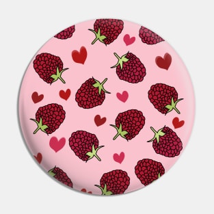 Raspberry lover Pin