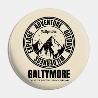 Wicklow Ireland Mountains - Galtymore Mountain Pin