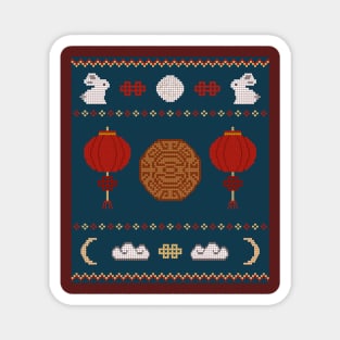 Mid Autumn Festival Knit Magnet