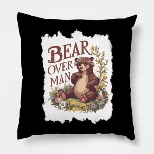 i choose the bear Pillow