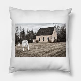 Uigg Historic Church PEI Pillow