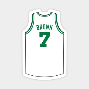 Jaylen Brown Boston Jersey Qiangy Magnet