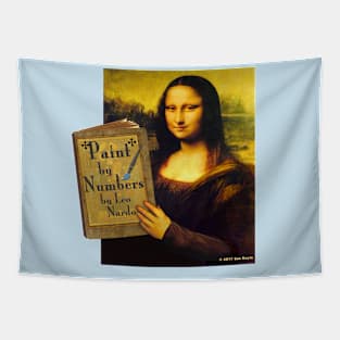 Mona Lisa: Paint by Numbers Book Tapestry