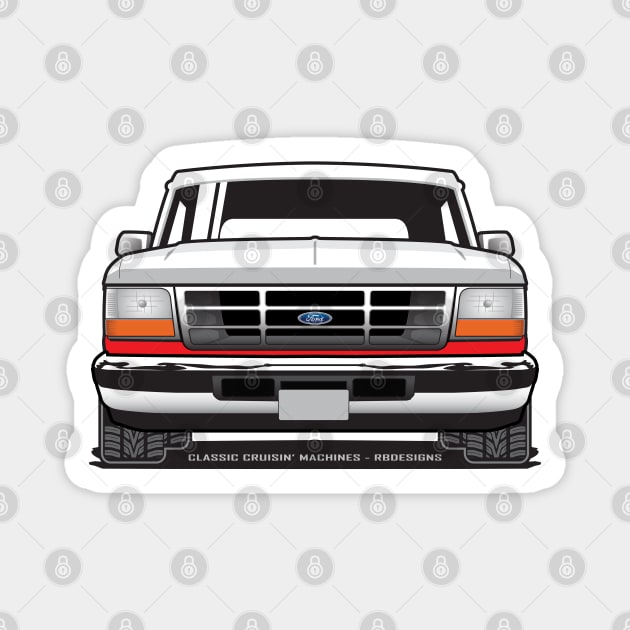 1992-97 Ford Truck / Bronco Aero grille Magnet by RBDesigns