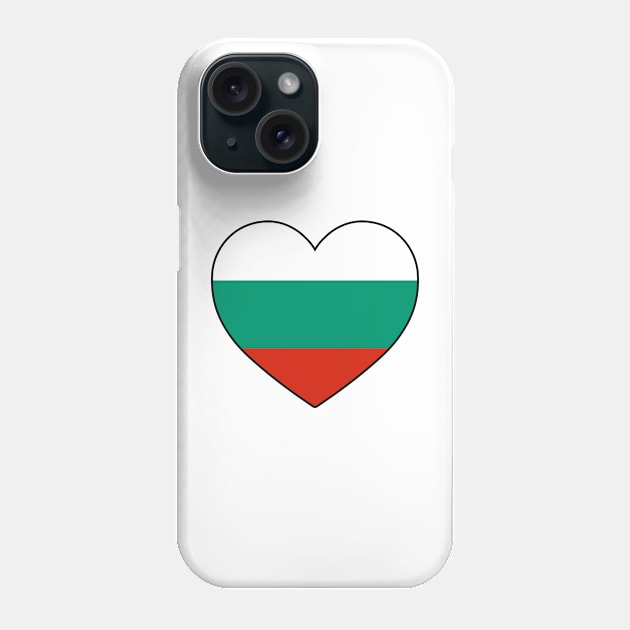 Heart - Bulgaria _066 Phone Case by Tridaak