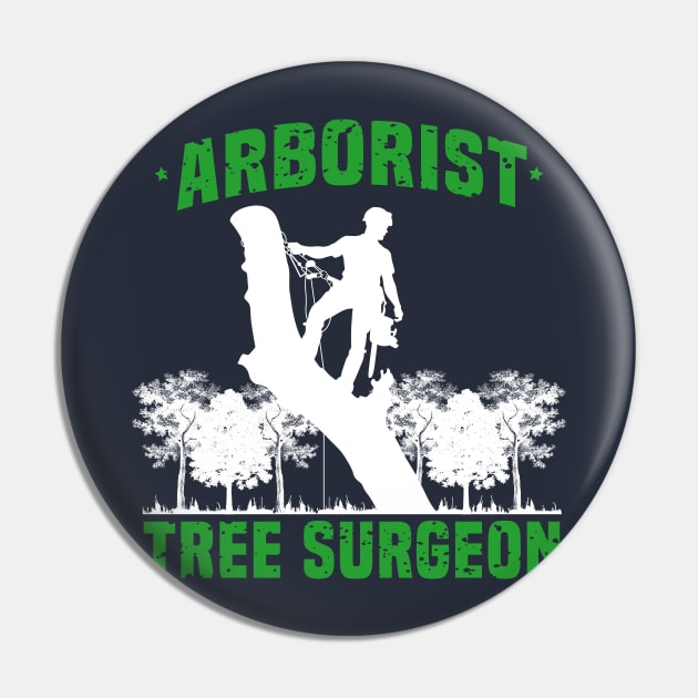 Arborist Tree Surgeon climber groundskeepers gift idea present Pin by MARESDesign