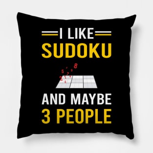 3 People Sudoku Pillow