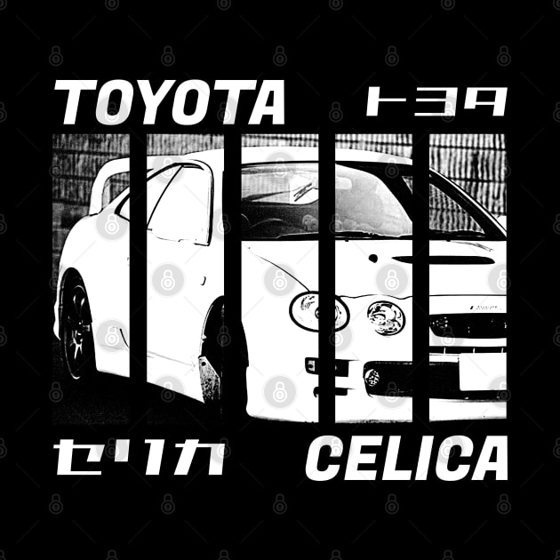 TOYOTA CELICA GT-FOUR Black 'N White 3 (Black Version) by Cero