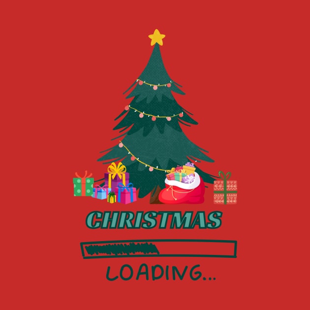 Christmas is Loading by Quotigner