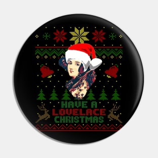 Ada Lovelace Christmas Pin