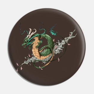 Dragon Tattoo Art, Olde Style Pin